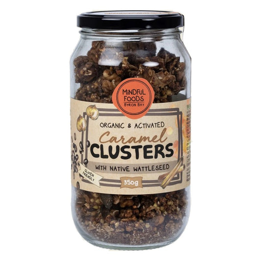 Clusters - Caramel with Native  Wattleseed - 350g