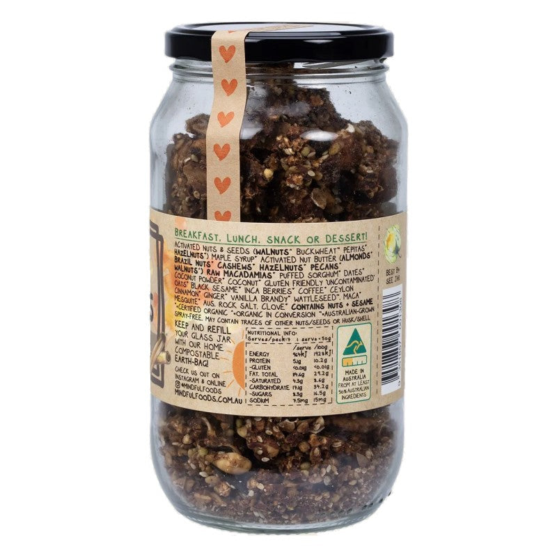 Clusters - Caramel with Native  Wattleseed - 350g