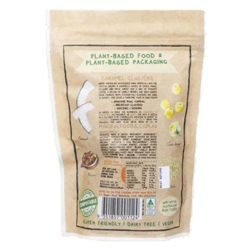 Clusters - Caramel with Native  Wattleseed - 200g
