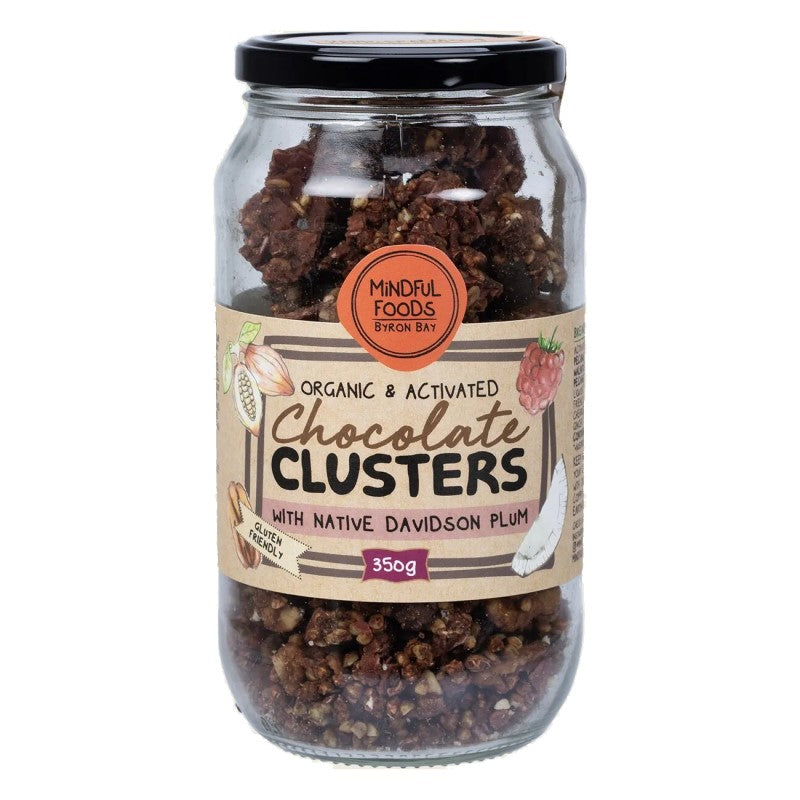 Clusters - Chocolate with Native Davidson Plum - 350g