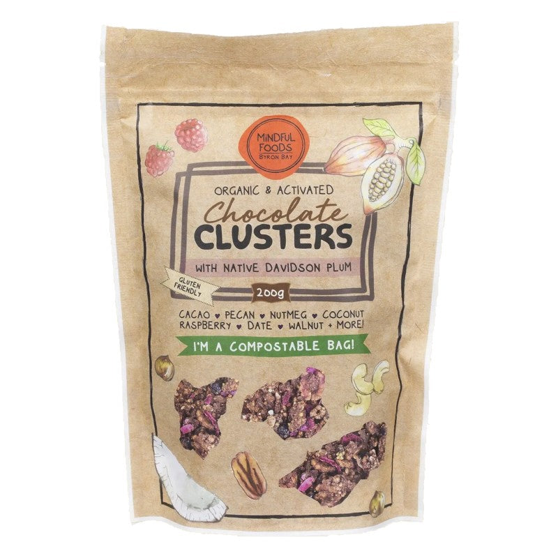 Clusters - Chocolate with Native Davidson Plum - 200g