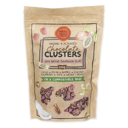 Clusters - Chocolate with Native Davidson Plum - 200g