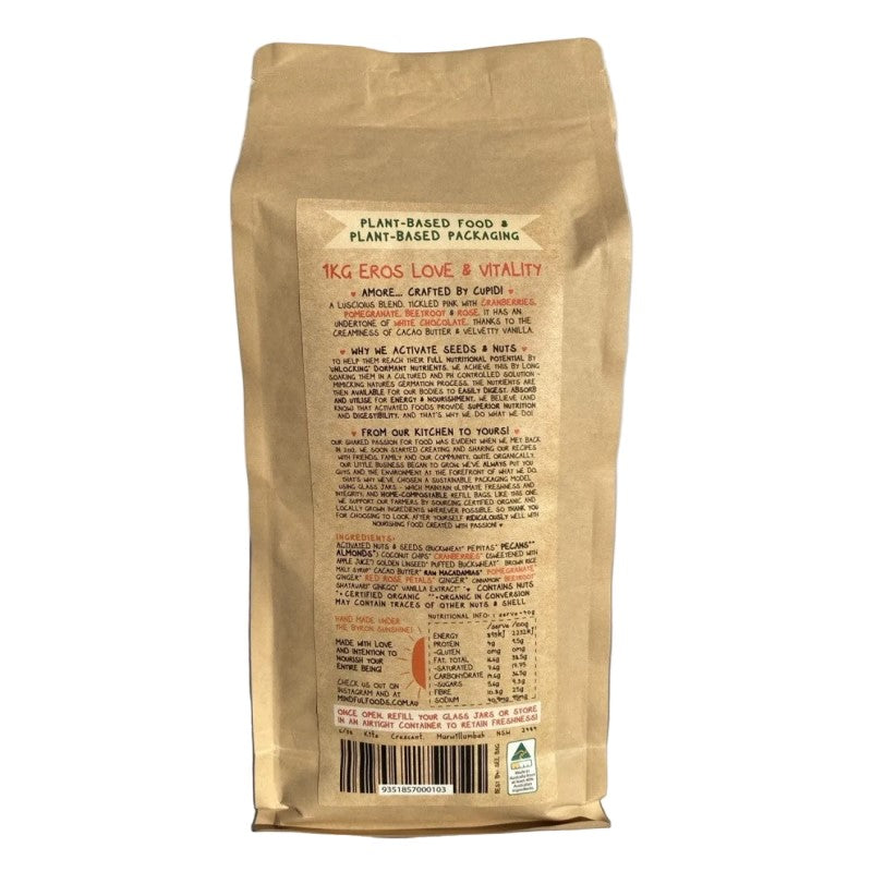 Eros Love & Vitality - Organic & Activated - 1kg