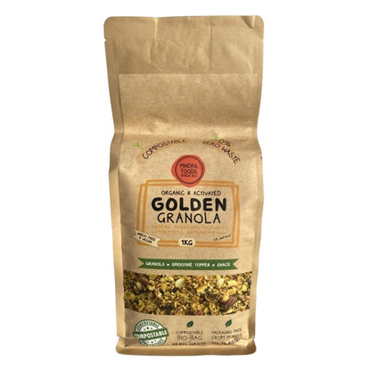 Golden Granola - Organic & Activated - 1kg
