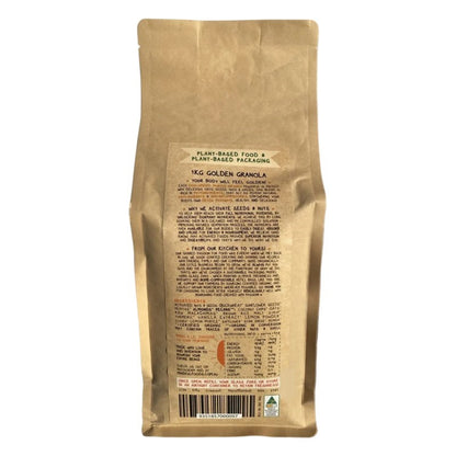 Golden Granola - Organic & Activated - 1kg