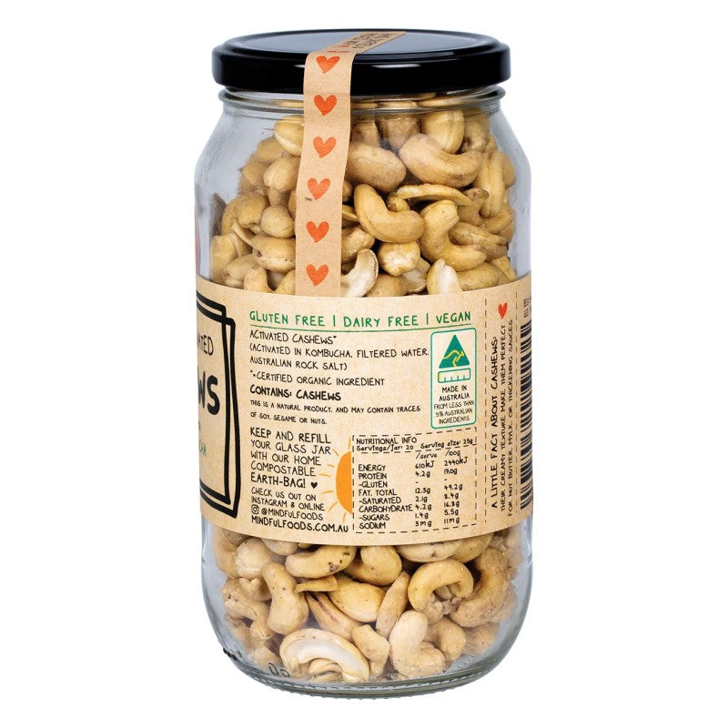 Cashews - Organic & Activated - 520g