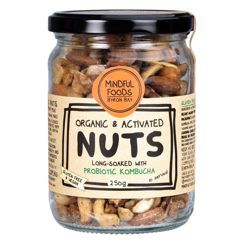 Nut Mix - Organic & Activated - 250g – Abundance Farm