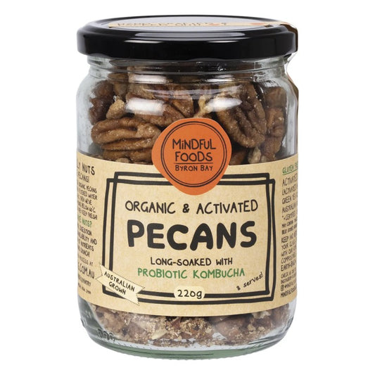 Pecans - Organic & Activated - 220g