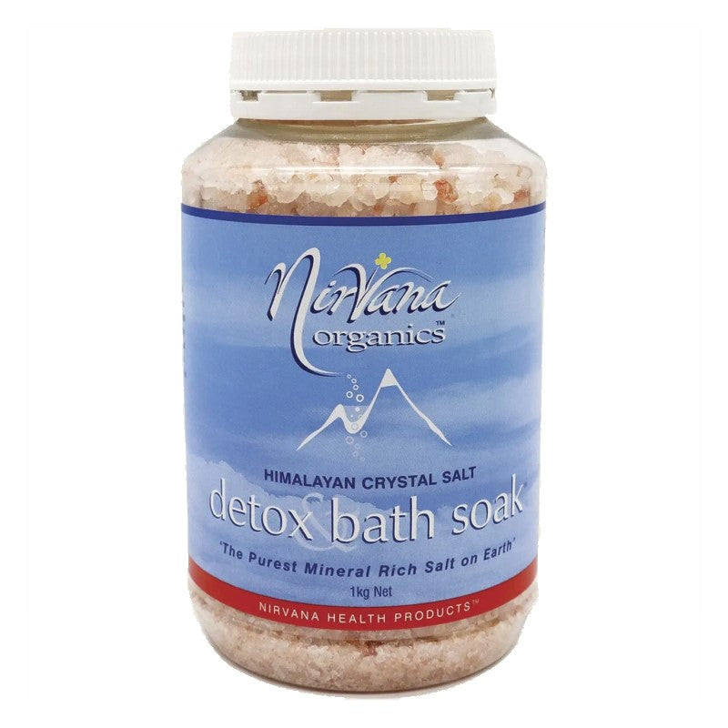 Himalayan Crystal Salt - Detox Bath Soak - 1kg
