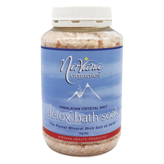 Himalayan Crystal Salt - Detox Bath Soak - 1kg