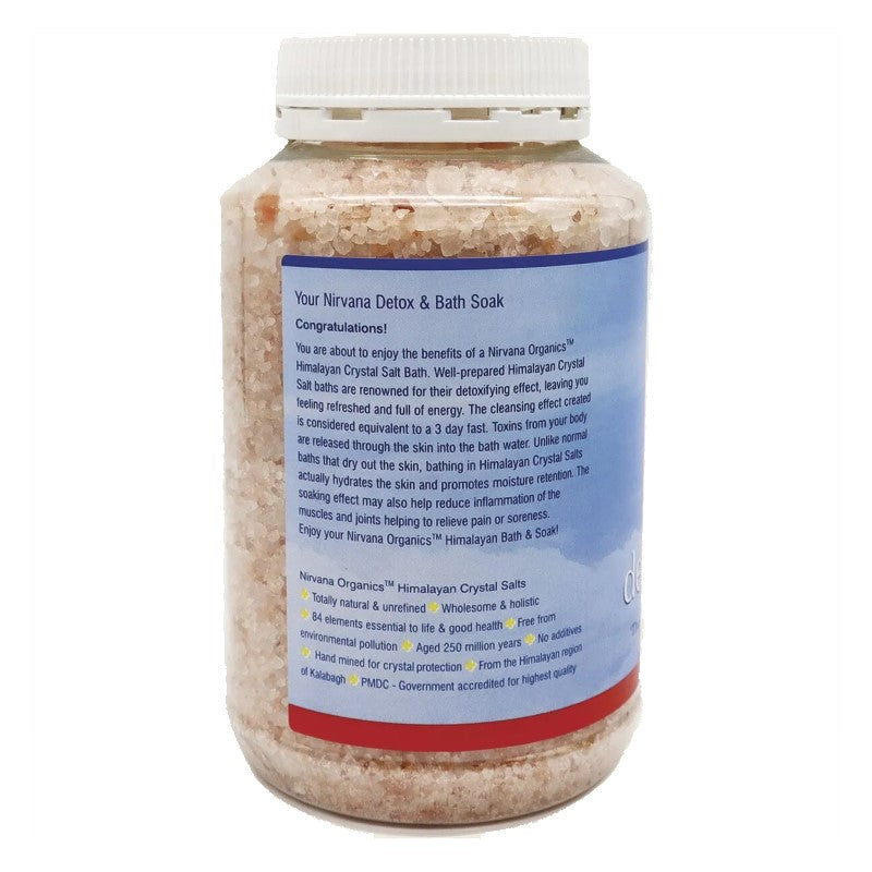 Himalayan Crystal Salt - Detox Bath Soak - 1kg