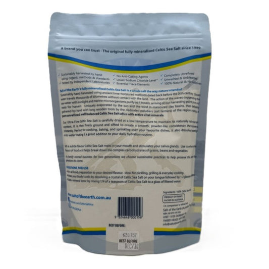 Celtic Sea Salt - Ultra Fine - 650g