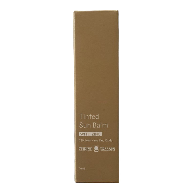 Tinted Sun Balm box on a white background