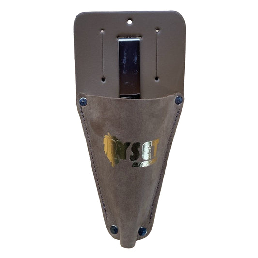 Tool Holder - Leather Secateur Holder with Metal Belt Clip