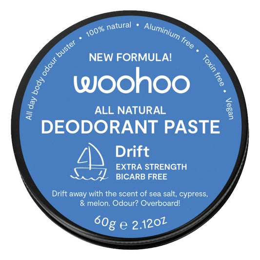 Deodorant Paste - Drift - Extra Strength Bicarb Free - 60g