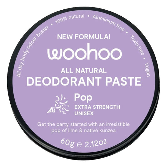 Deodorant Paste - Pop - Extra Strength - 60g