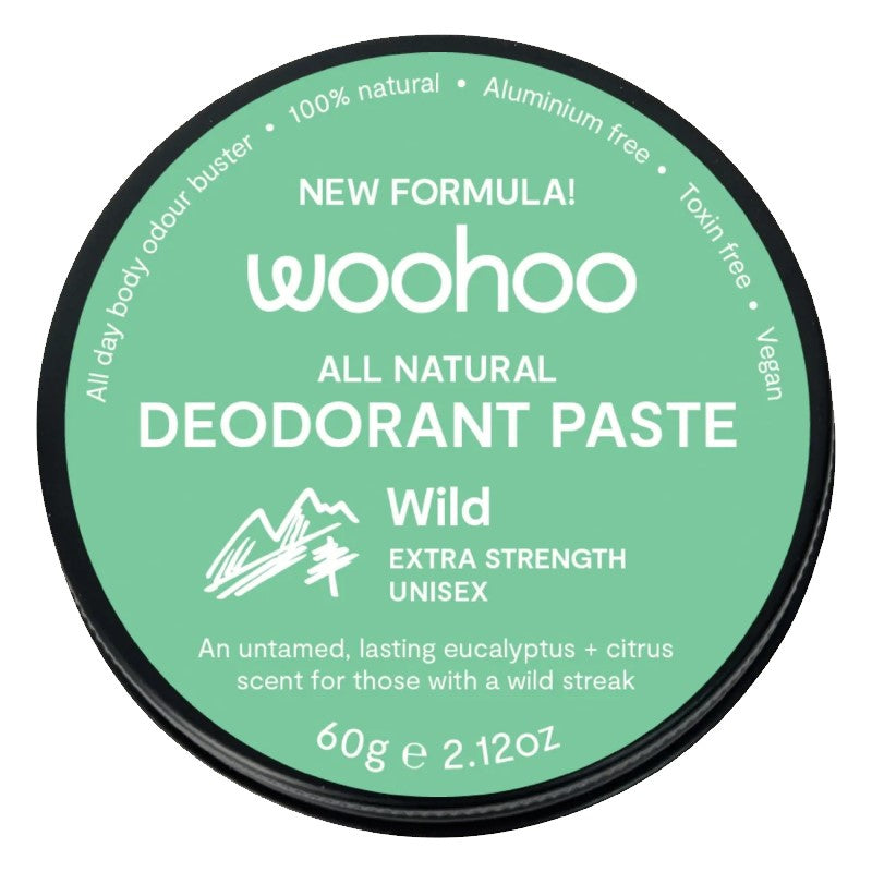 Deodorant Paste - Wild - Extra Strength - 60g