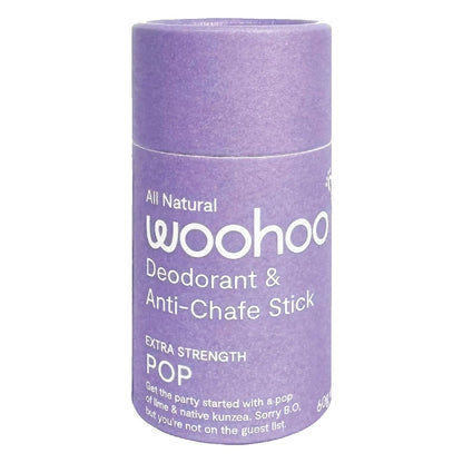 Deodorant & Anti-Chafe Stick - Pop - Extra Strength - 60g