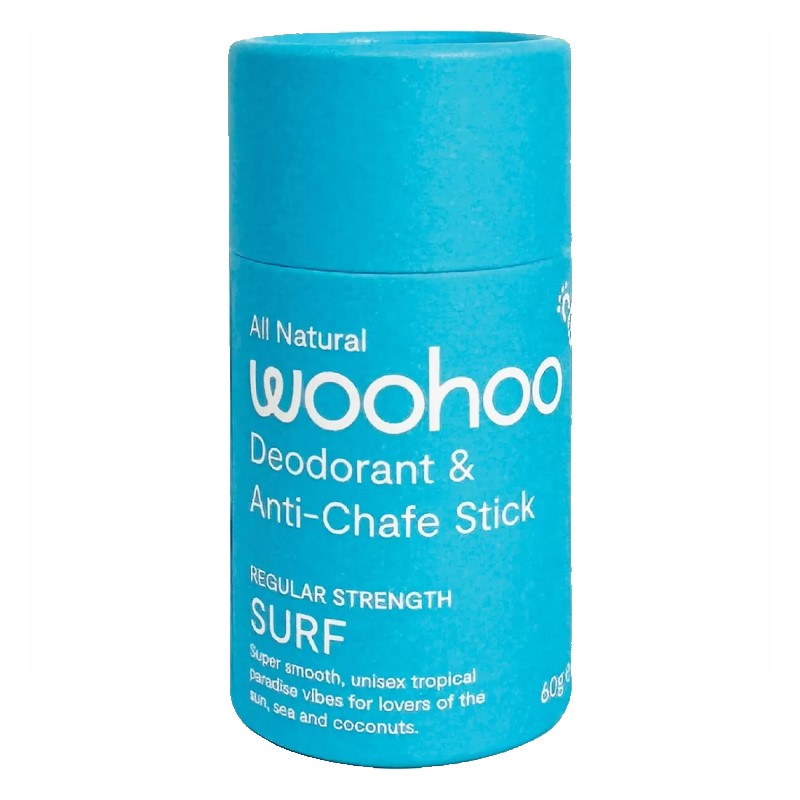 Deodorant & Anti-Chafe Stick - Surf - Regular Strength - 60g