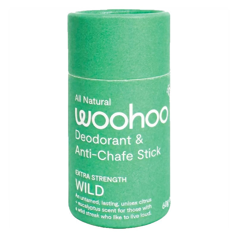 Deodorant & Anti-Chafe Stick - Wild - Extra Strength - 60g