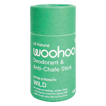 Deodorant & Anti-Chafe Stick - Wild - Extra Strength - 60g