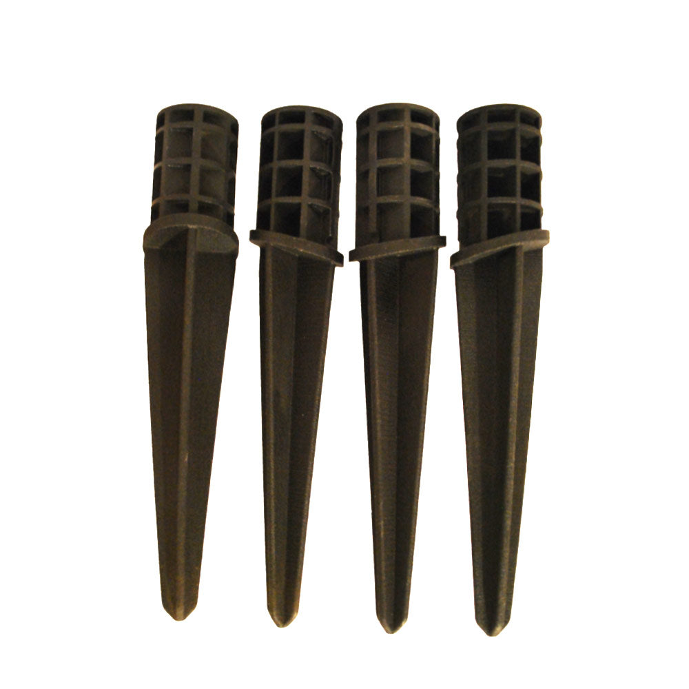 Leg Spikes - Black - Pack of 4